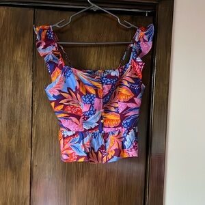 Guess SL Carine Peplum Top